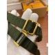 Louis Vuitton FÉLICIE Felicie STRAP & GO Handbag (M80091) Green: Size - 17x9.6x3.5cm