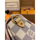 Louis Vuitton N41581 Croisette Handbag White Check: Size - 25.0x17.0x9.5cm