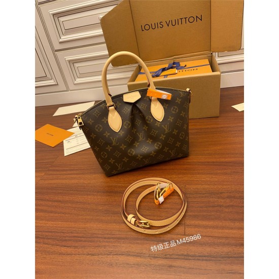 Louis Vuitton BOÉTIE  Boetie Small Handbag (M45986): Size - 25x23x14cm