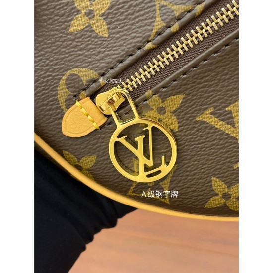 Louis Vuitton LOOP Handbag (M81098) Croissant Handbag designed by Nicolas Ghesquière: Size - 23x13x6cm