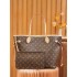 Louis Vuitton M40995 Monogram/Beige NEVERFULL Medium Handbag Monogram: Size - 32x28.5x17cm