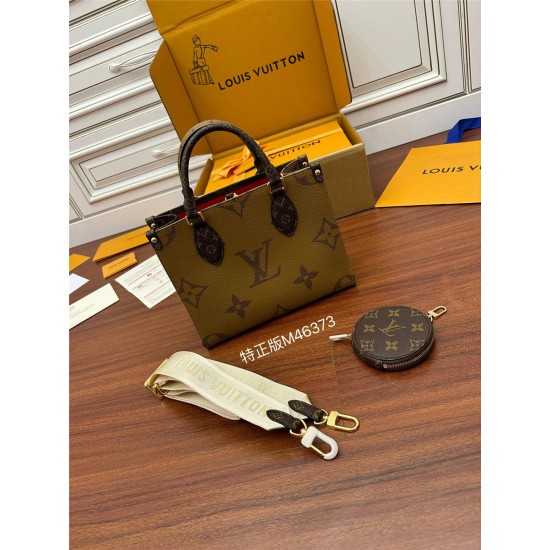 Louis Vuitton ONTHEGO Small Handbag (M46373) Monogram: Size - 25x19x11.5cm