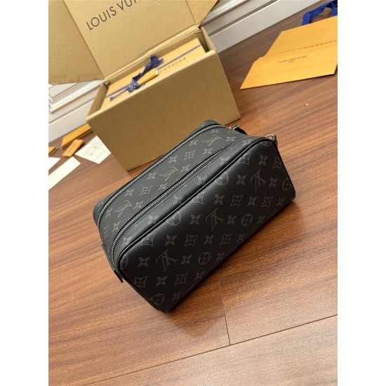 Louis Vuitton DOPP KIT Toiletry Bag Model (M46354): Size - 28x15x16.5cm