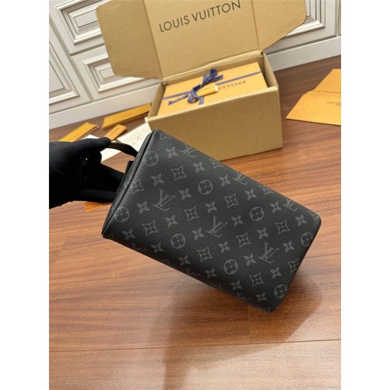 Louis Vuitton DOPP KIT Toiletry Bag Model (M46354): Size - 28x15x16.5cm