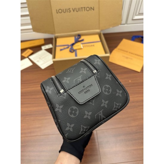 Louis Vuitton DOPP KIT Toiletry Bag Model (M46354): Size - 28x15x16.5cm