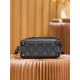 Louis Vuitton M44735 Monogram Eclipse Black Mini Soft Trunk Handbag Monogram Eclipse Black: Size - 18.5x13.0x8.0cm