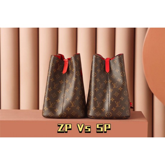 Louis Vuitton M44887 Caramel Gaston-Louis NeoNoe Bucket Bag Monogram: Size - 26x26x17.5 cm