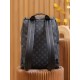 Louis Vuitton M43186 Apollo Backpack Soft Monogram Eclipse Black 40x30x20 cm