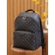 Louis Vuitton M43186 Apollo Backpack Soft Monogram Eclipse Black 40x30x20 cm