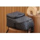 Louis Vuitton M43186 Apollo Backpack Soft Monogram Eclipse Black 40x30x20 cm