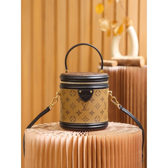 Louis Vuitton Cannes Handbag (M43986) Monogram: Size - 15x17x15cm