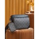 Louis Vuitton M69443 TRIO POCHETTE Handbag Monogram Eclipse Black: Size - 25x18.5x7cm