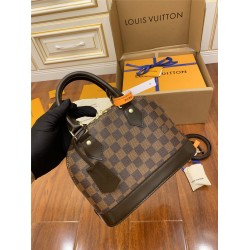 Louis Vuitton N41221 ALMA BB Damier Ebène Monogram coffee color Shell Bag: Size - 25×19×12cm