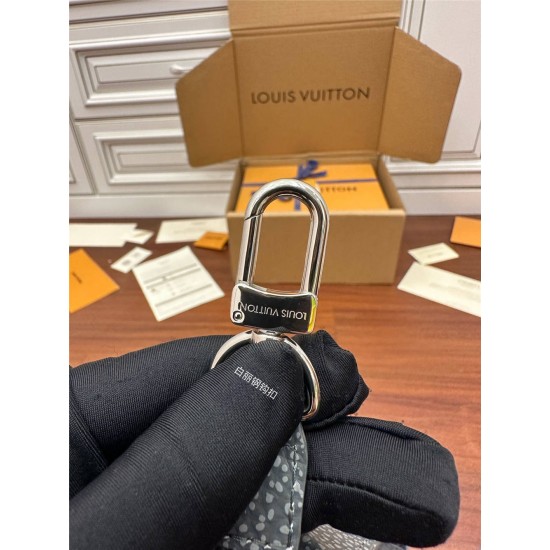 Louis Vuitton HOBO CRUISER Small Handbag (M20875) Gray 2022 Fall/Winter Designer Virgil Abloh Taurillon Monogram Leather: Size - 17x24x8.5cm