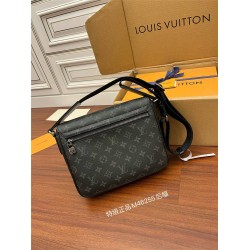 Louis Vuitton DISTRICT Small Messenger Bag (M46255) Monogram Eclipse Black Monogram Eclipse Black: Size - 26x20x7cm