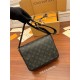 Louis Vuitton DISTRICT Small Messenger Bag (M46255) Monogram Eclipse Black Monogram Eclipse Black: Size - 26x20x7cm