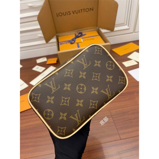 Louis Vuitton M44495 Nice Mini Makeup Bag Size: 20×13.5×12 cm