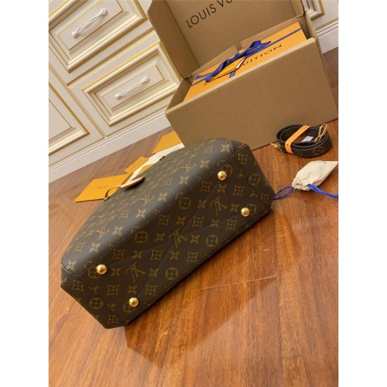 Louis Vuitton MONTAIGNE Medium Handbag (M41056) Monogram Size: 33X23X15CM