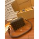 Louis Vuitton MINI DAUPHINE Handbag (M45959) Nicolas Ghesquière Monogram Size: 20x15x9cm