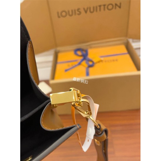 Louis Vuitton MINI DAUPHINE Handbag (M45959) Nicolas Ghesquière Monogram Size: 20x15x9cm