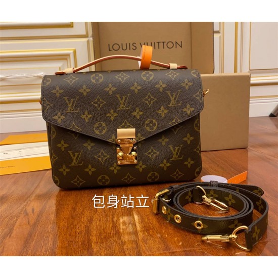 Louis Vuitton Pochette MÉTIS Metis Handbag Monogram Size: 25x19x7cm