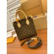 Louis Vuitton PETIT SAC PLAT BB Handbag (M45847) Monogram Size: 21.5x22x9cm