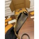 Louis Vuitton PADLOCK ON STRAP Handbag (M80559) Black Monogram Size: 19x11x3cm