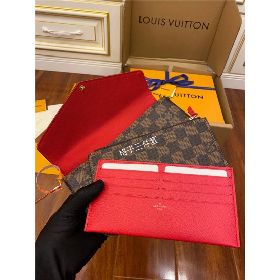 Louis Vuitton Pochette FÉLICIE Felicie Handbag (M63032)  Size - 21x12x3cm