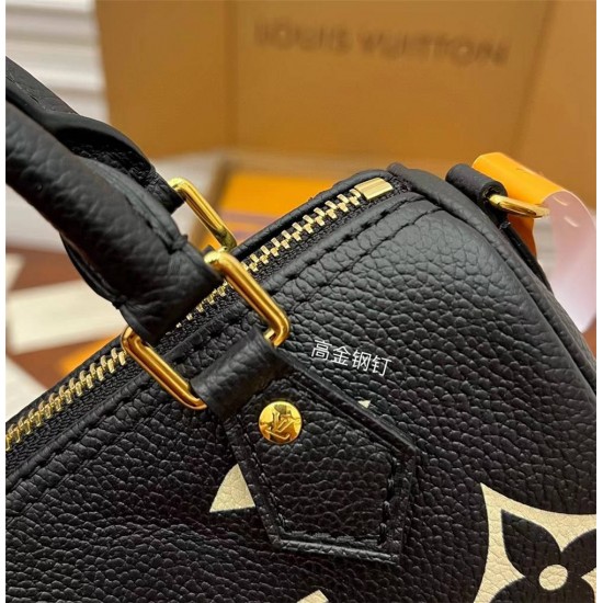 Louis Vuitton NANO SPEEDY Handbag (M81456) Yellow Size: 16x11x9cm