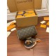 Louis Vuitton SPEEDY 20 Pillow Bag (New Strap) M46234 Monogram Canvas Leather Trim and Fabric Lining Size: 20.5x12.5x12cm