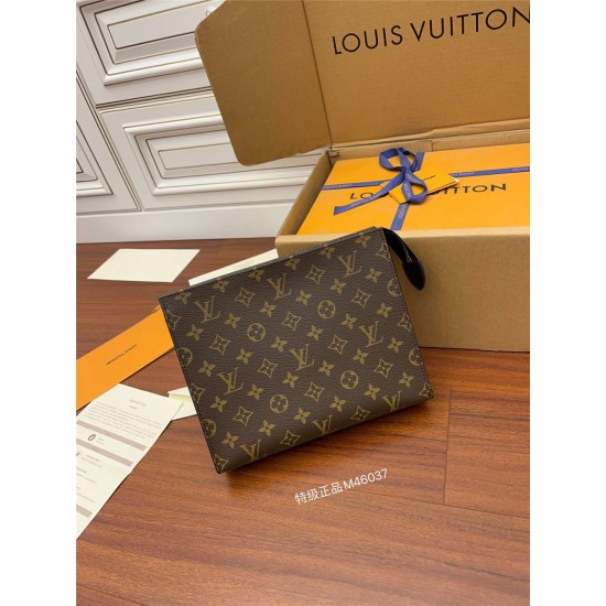 Louis Vuitton POCHE TOlLETTE NM (M46037) New Toiletry Bag Internal Card Slot More Practical Size: 26x20x5cm