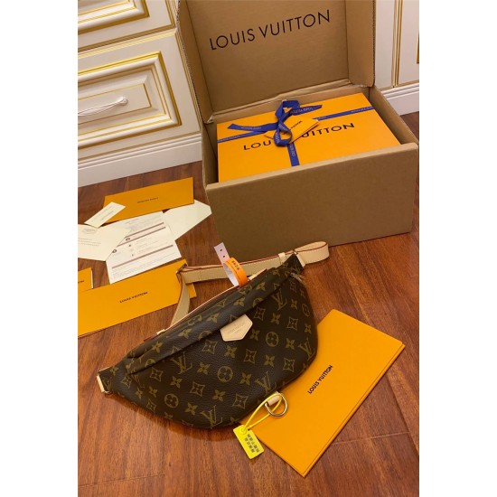 Louis Vuitton BUMBAG Waist Bag (M43644) Classic Monogram, Size: 37x14x13cm