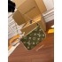 Louis Vuitton MINI POCHETTE ACCESSOIRES Clutch (M81284) Green Spring in the City Capsule Collection, Size: 15.5x10.5x4cm