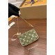 Louis Vuitton MINI POCHETTE ACCESSOIRES Clutch (M81284) Green Spring in the City Capsule Collection, Size: 15.5x10.5x4cm