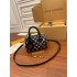 Louis Vuitton SPEEDY BANDOULIÈRE 20 Handbag (M46088) Black Speedy Bandoulière 20 Handbag Monogram Empreinte Leather, Size: 20.5x13.5x12CM