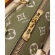 Louis Vuitton SPEEDY BANDOULIÈRE 20 Handbag (M46118) Green Monogram Empreinte Leather, Size: 20.5x13.5x12CM