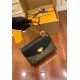 Louis Vuitton M43714 Black Classic Saint Placide Chain Shoulder Bag, Size: 25x16.5x7cm