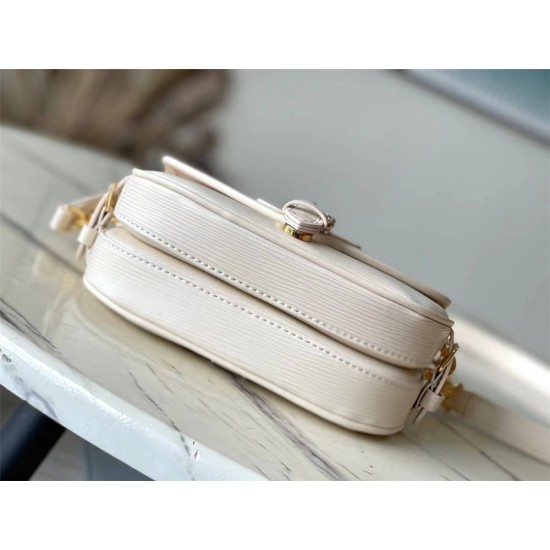 Louis Vuitton M23746 Ivory Wave Series SAUMUR BB Handbag Saumur BB Handbag Brand New Epi Leather, Size: 20.0x16.0x7.5 cm