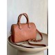 Louis Vuitton SPEEDY BANDOULIÈRE 25 Handbag (M59273) Caramel Monogram Empreinte Grained Leather, Size: 25x19x15cm