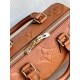 Louis Vuitton SPEEDY BANDOULIÈRE 25 Handbag (M59273) Caramel Monogram Empreinte Grained Leather, Size: 25x19x15cm