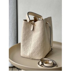 Louis Vuitton NéoNoé NeoNoe Medium Handbag (M46526) Ivory White NéoNoé NeoNoe Bucket Bag, Size: 26x26x17.5cm