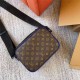 Louis Vuitton S Lock Messenger Bag (M45863/M45806) Full Leather Embossed M58489 Monogram Macassar Canvas Georges Vuitton 22x18x8cm