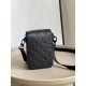 Louis Vuitton S-LOCK VERTICAL Mini Handbag (M81524) Black Embossed Leather, New S-Lock Vertical Monogram Imprint Taurillon Leather, Size: 12x19x7cm