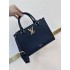 Louis Vuitton LOCK & GO Handbag (M22311) Black Smooth Grain Calfskin, Size: 24.5x19x10.5cm