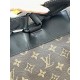 Louis Vuitton M46699 Yellow Leather Christopher Small Backpack in Monogram Canvas, Size: 32x39x12cm