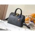 Louis Vuitton M58951 Black Embossed Speedy Bandoulière 25 Handbag Monogram Empreinte Leather, Size: 25.0x19.0x15.0 cm