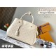 Louis Vuitton M41048 Off-White Embossed MONTAIGNE Medium Handbag Monogram Empreinte Leather, Size: 33x23x15 cm