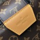 Louis Vuitton DOPP KIT Toiletry Bag (M46696) Monogram Macassar Coated Canvas, Size: 28x15x16.5cm