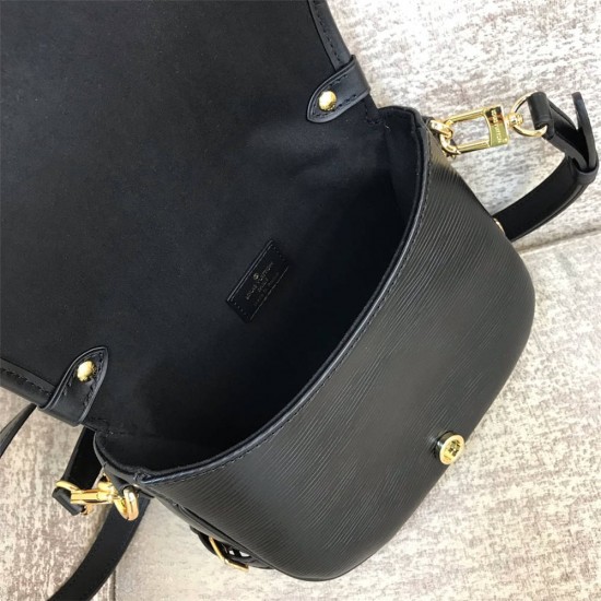 Louis Vuitton SAUMUR BB Handbag (M23469) Black, Saumur BB Handbag in New Epi Leather, Size: 20x16x7.5cm