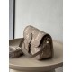 Louis Vuitton DIANE Handbag (M46388) Gray, Classic Monogram Empreinte Embossed Leather, Size: 23x16x8.5cm